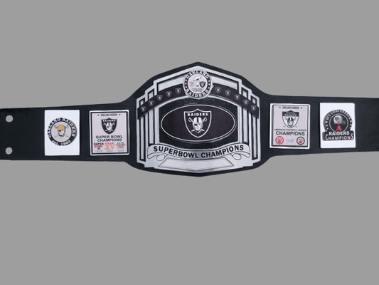 OAKLAND RAIDERS Championship Belt Super Bowl Championship Championship Belt WWF Belt