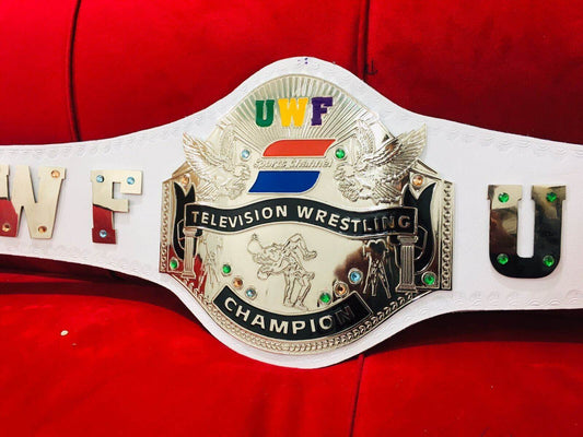 UWF Television Wrestling Championship Belt Adult Size Replica Championship Belt WWF Belt