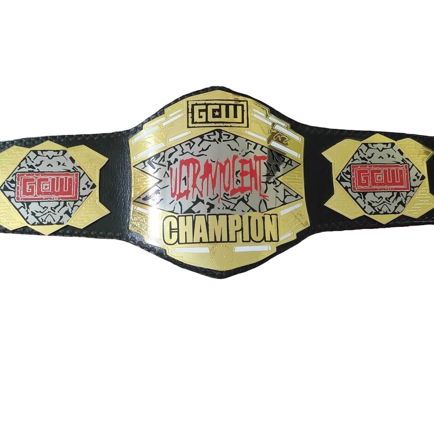 GCW ultraviolent Wrestling Championship Title Belt Championship Belt WWF Belt
