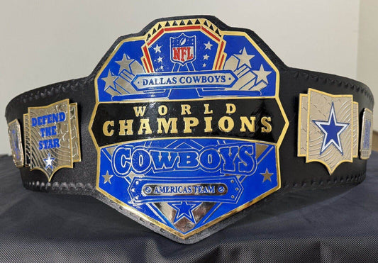 Dallas Cowboys Championship Belt 2mm brass adult size belt Championship Belt WWF Belt