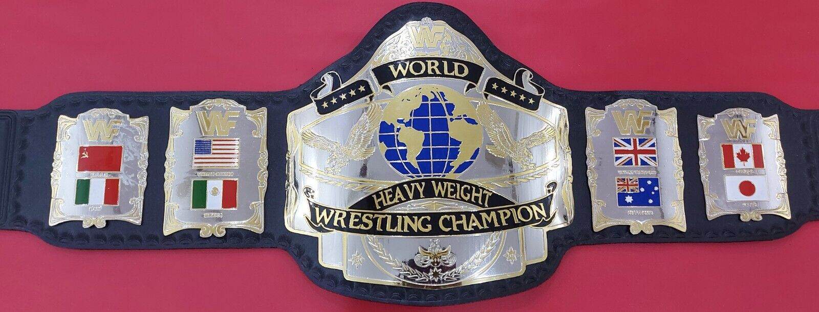 Andre 86 World Heavyweight Wrestling Championship Tittle Belt Championship Belt WWF Belt