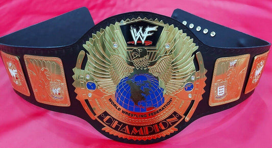 Attitude Era Scratch Logo Big Eagle Championship Title Belt Championship Belt WWF Belt