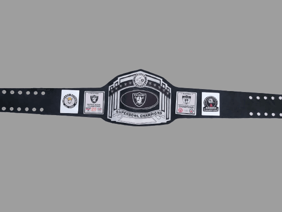 OAKLAND RAIDERS Championship Belt Super Bowl Championship Championship Belt WWF Belt