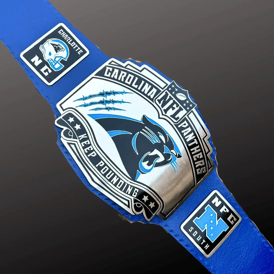 Carolina Panthers NFL Super Bowl Adult Championship Replica Belt Championship Belt WWF Belt