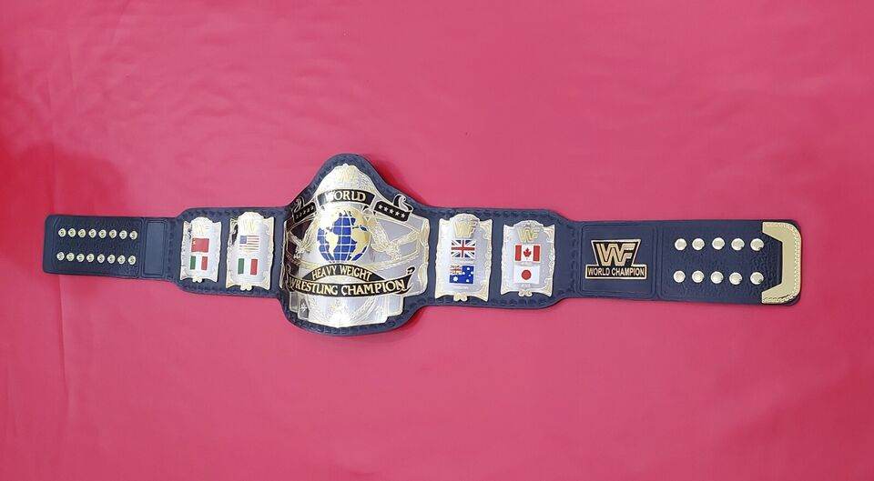 Andre 86 World Heavyweight Wrestling Championship Tittle Belt Championship Belt WWF Belt