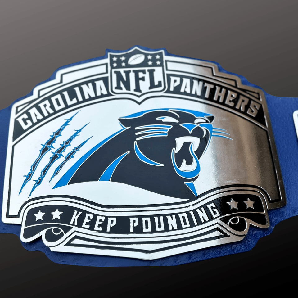 Carolina Panthers NFL Super Bowl Adult Championship Replica Belt Championship Belt WWF Belt