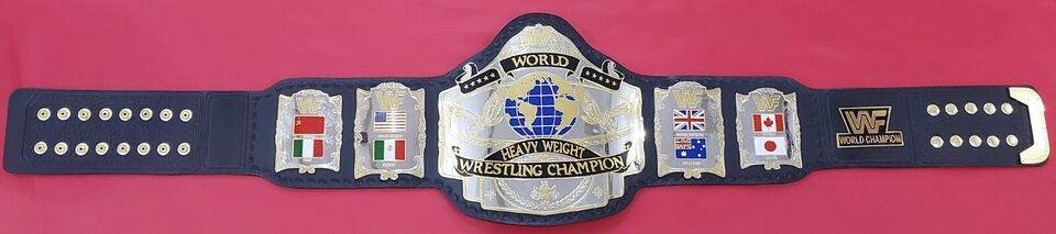 Andre 86 World Heavyweight Wrestling Championship Tittle Belt Championship Belt WWF Belt