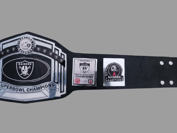OAKLAND RAIDERS Championship Belt Super Bowl Championship Championship Belt WWF Belt
