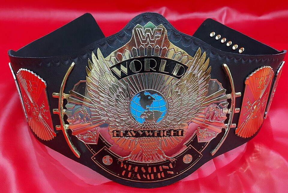 Winged Eagle Attitude Era Championship Replica Title Belt Championship Belt WWF Belt