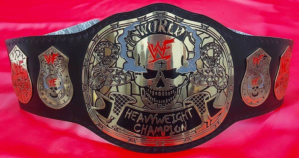 Smoking Skull Snake Skin Wrestling Championship Title Belt Championship Belt WWF Belt