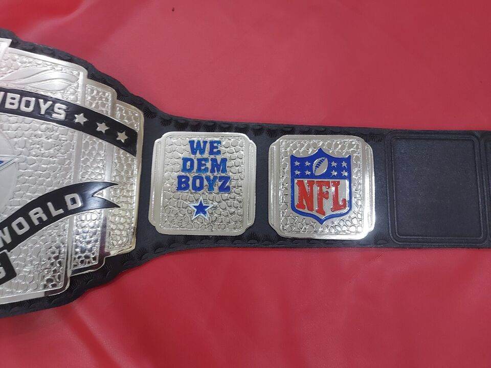 Super Bowl Dallas Cowboys NFL Championship Replica Belt Championship Belt WWF Belt
