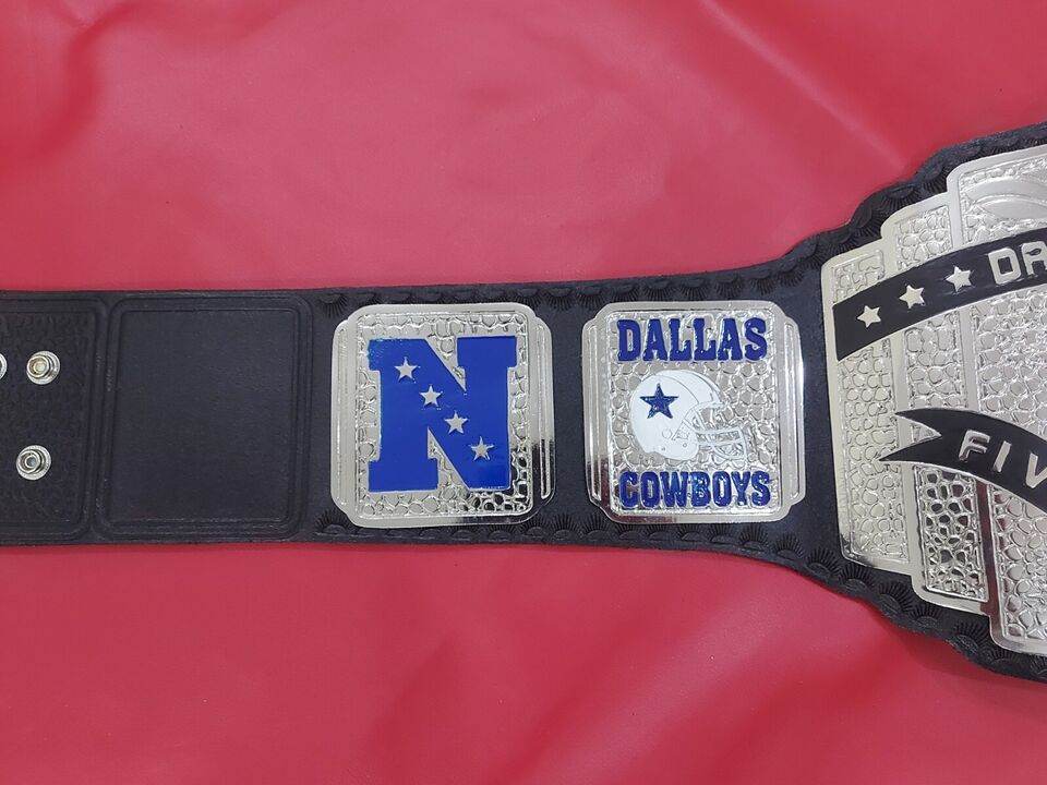 Super Bowl Dallas Cowboys NFL Championship Replica Belt Championship Belt WWF Belt