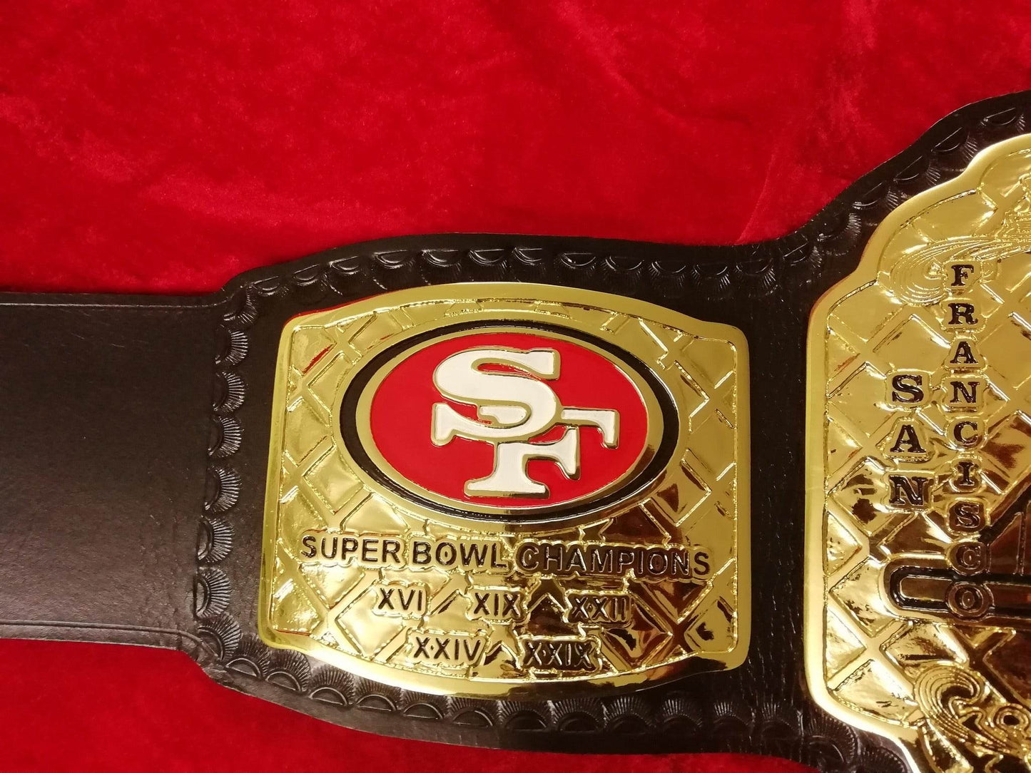 san Francisco 49ers championship belt Championship Belt WWF Belt