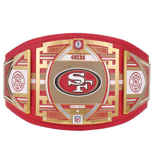 San Francisco 49ers WWE Legacy Title Belt Championship Belt WWF Belt