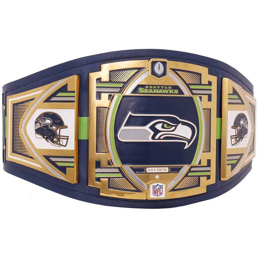 Seattle Seahawks WWE Legacy Title Belt Championship Belt WWF Belt