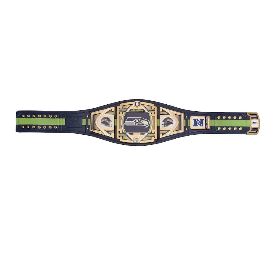 Seattle Seahawks WWE Legacy Title Belt Championship Belt WWF Belt