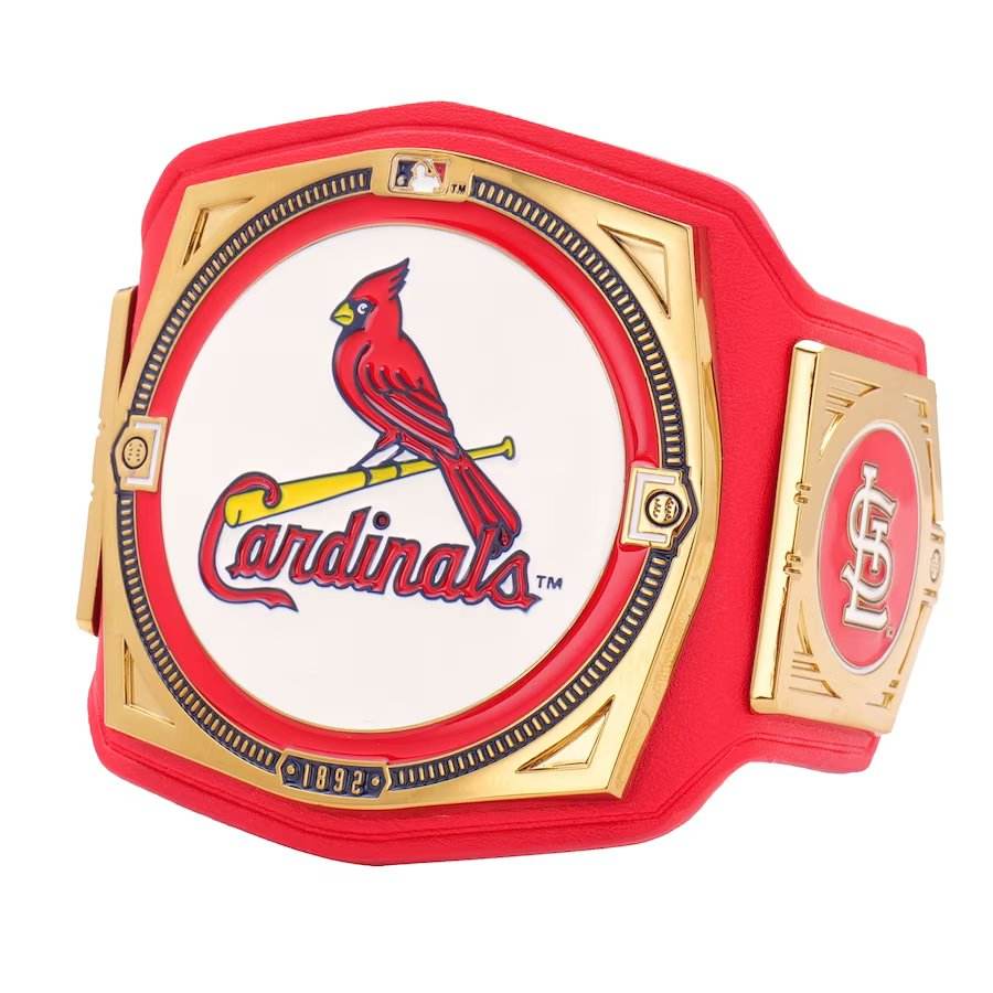 St. Louis Cardinals WWE Mini Title Belt Championship Belt WWF Belt