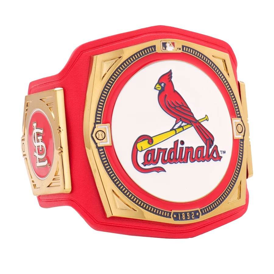 St. Louis Cardinals WWE Mini Title Belt Championship Belt WWF Belt