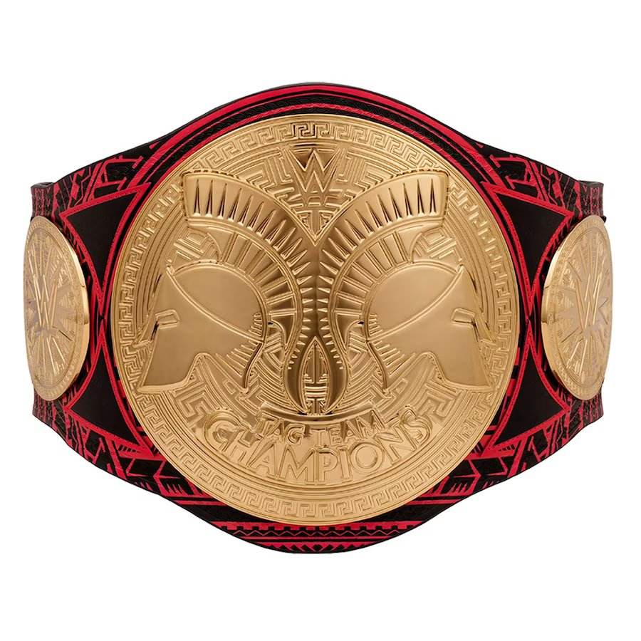 The Usos 622-Day Longest Reigning Tag Team Title Belt Championship Belt WWF Belt