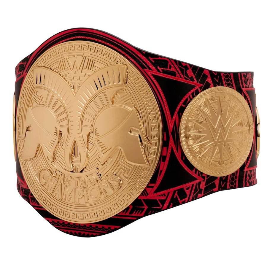 The Usos 622-Day Longest Reigning Tag Team Title Belt Championship Belt WWF Belt