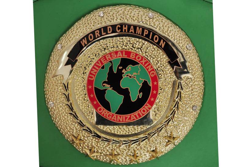 Ubo Title Boxing World Championship Belt - WWF Belt