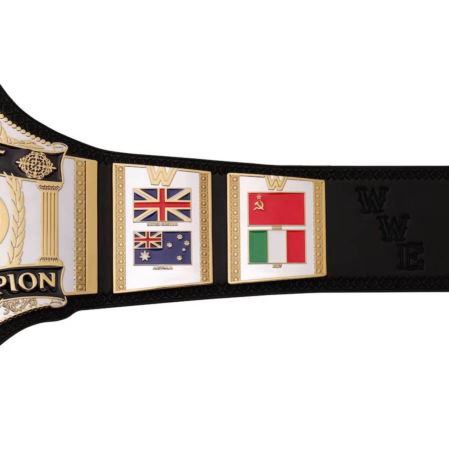 WWE Championship 1986 Retro Replica Title Belt Championship Belt WWF Belt