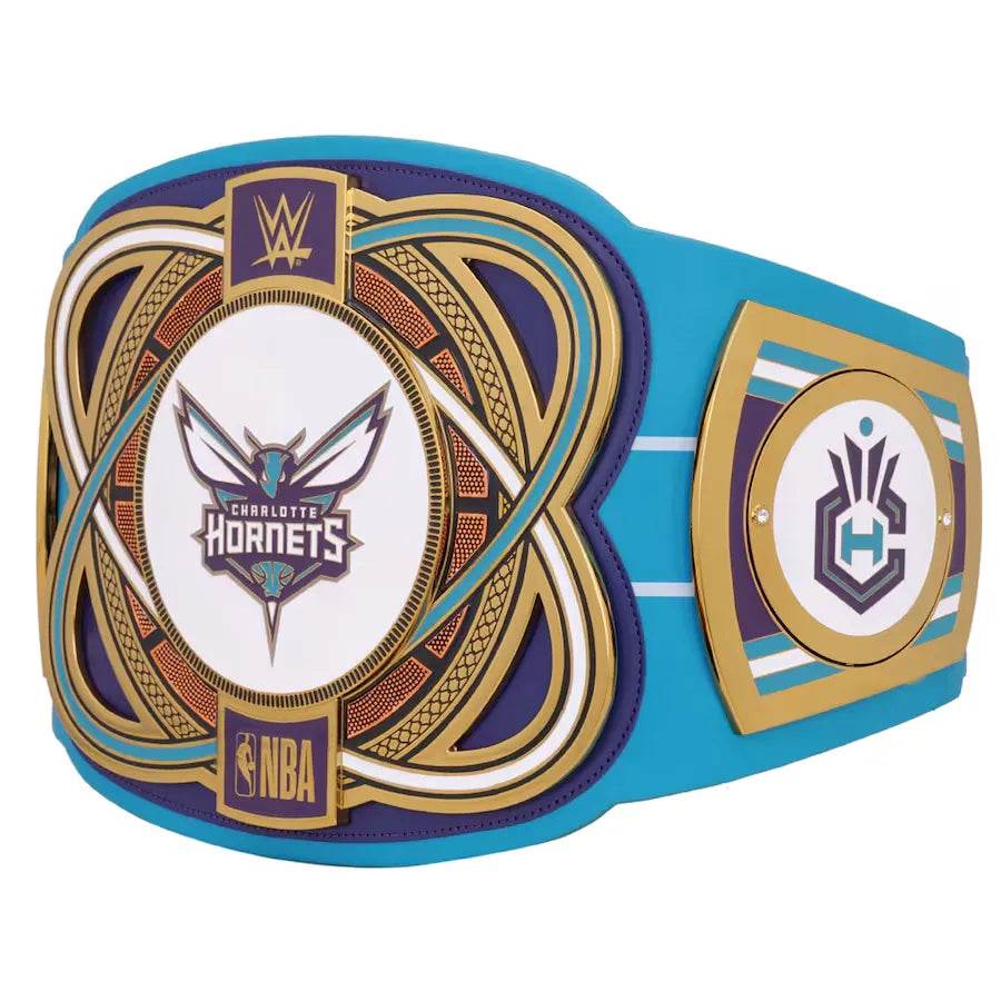 WWE Charlotte Hornets NBA Legacy Championship Title Belt Championship Belt WWF Belt