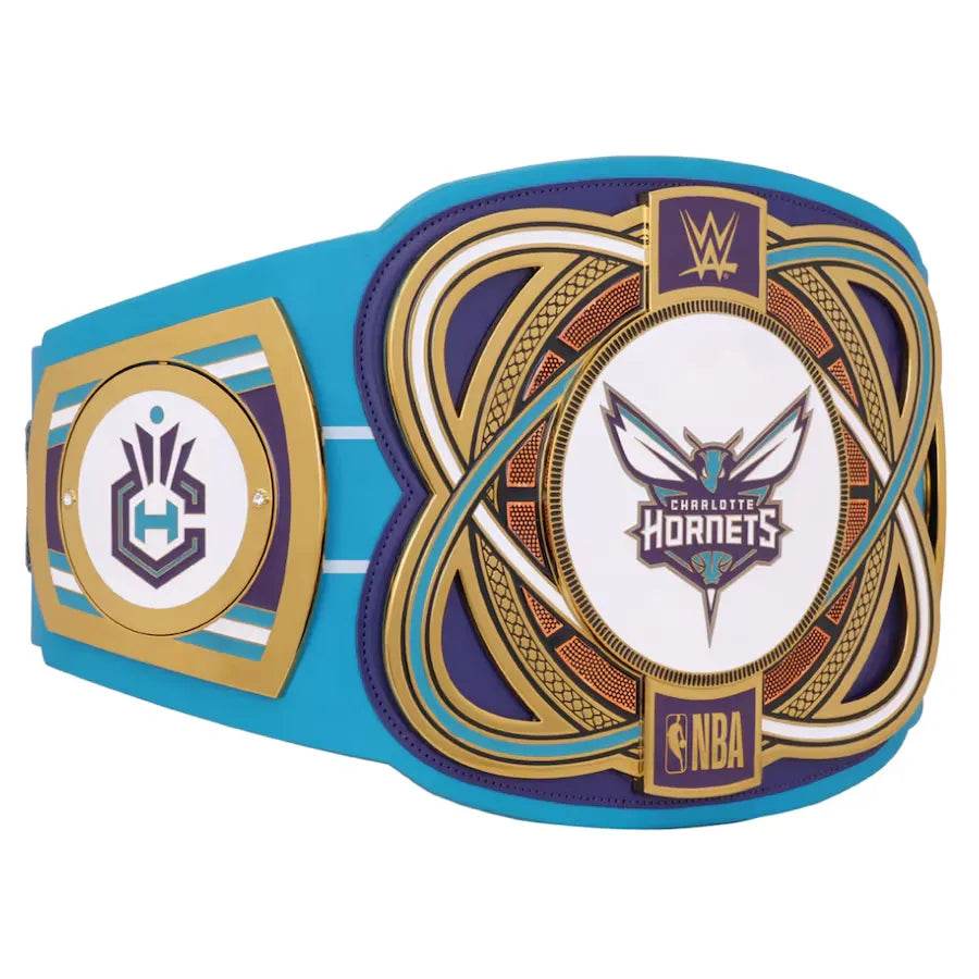 WWE Charlotte Hornets NBA Legacy Championship Title Belt Championship Belt WWF Belt