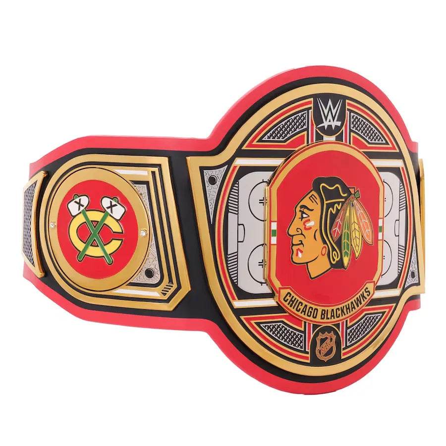 WWE Chicago Blackhawks NHL Legacy Championship Title Belt Championship Belt WWF Belt