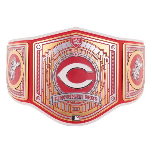 WWE Cincinnati Reds MLB Legacy Championship Title Belt Championship Belt WWF Belt