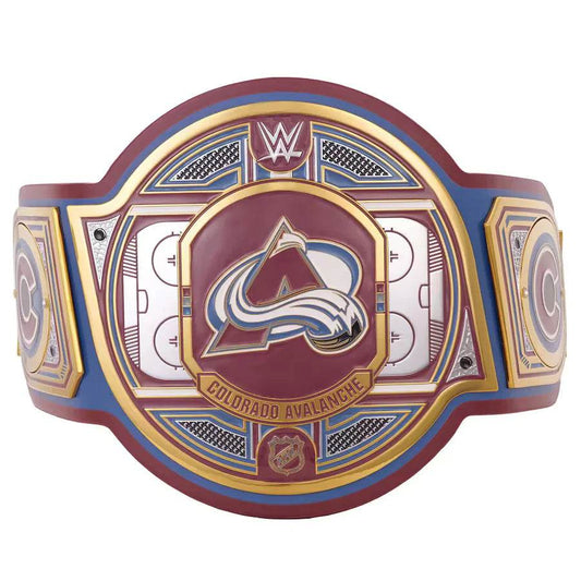 WWE Colorado Avalanche NHL Legacy Championship Title Belt Championship Belt WWF Belt