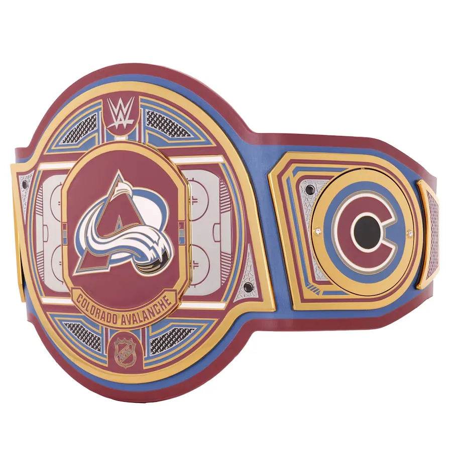 WWE Colorado Avalanche NHL Legacy Championship Title Belt Championship Belt WWF Belt