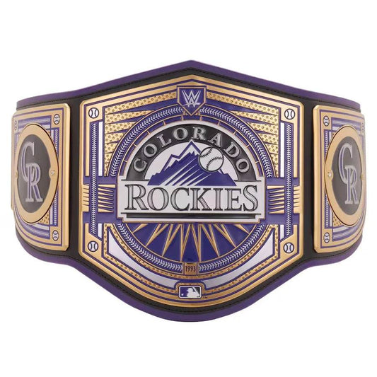 WWE Colorado Rockies MLB Legacy Championship Title Belt Championship Belt WWF Belt