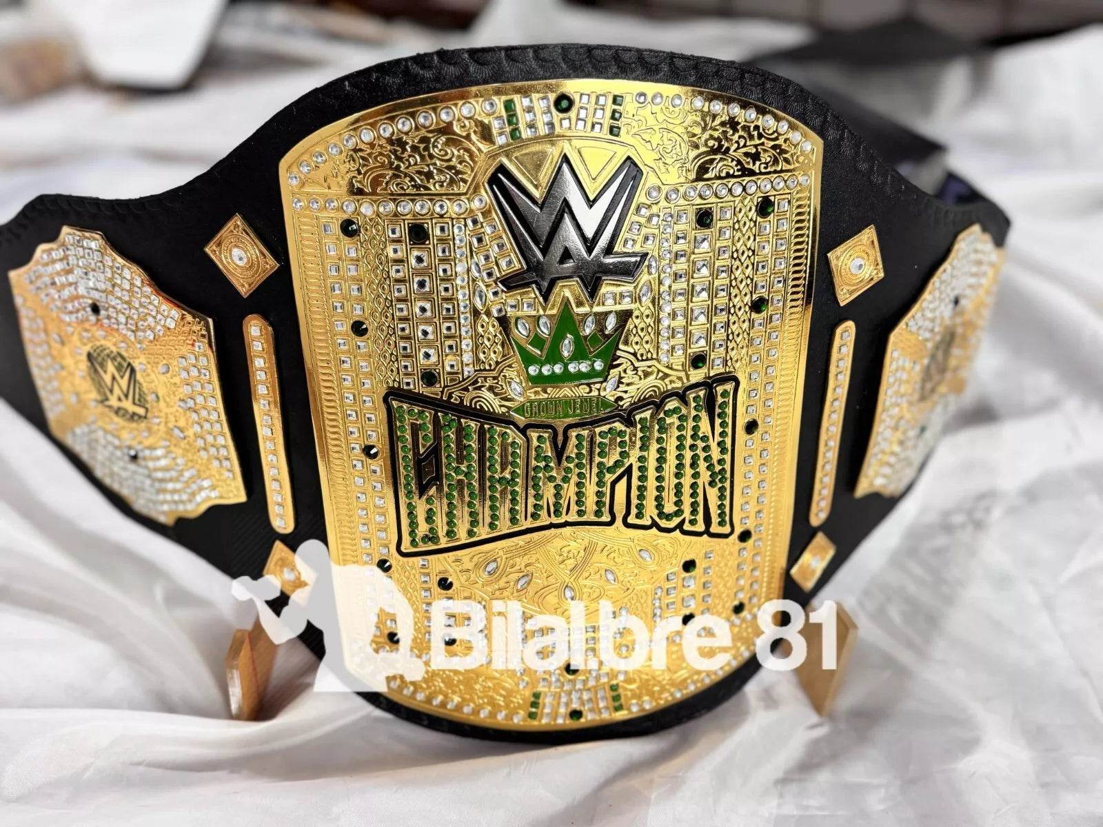 WWE Crown Jewel Championship Belt Championship Belt WWF Belt