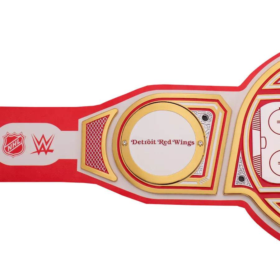 WWE Detroit Red Wings NHL Legacy Championship Title Belt Championship Belt WWF Belt