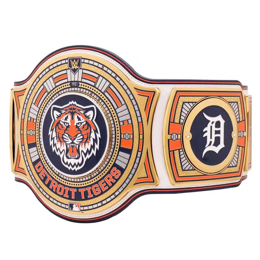WWE Detroit Tigers MLB Legacy Championship Title Belt Championship Belt WWF Belt
