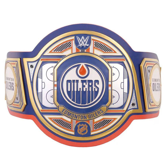 WWE Edmonton Oilers NHL Legacy Championship Title Belt Championship Belt WWF Belt