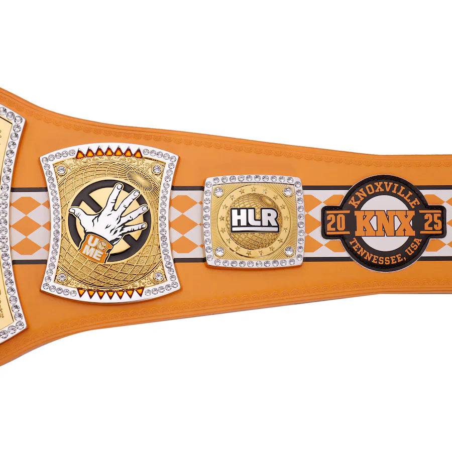 WWE John Cena Farewell Tour 2025 Knoxville Spinner Championship Belt Championship Belt WWF Belt