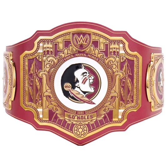 WWE Florida State Seminoles College Legacy Championship Belt Championship Belt WWF Belt