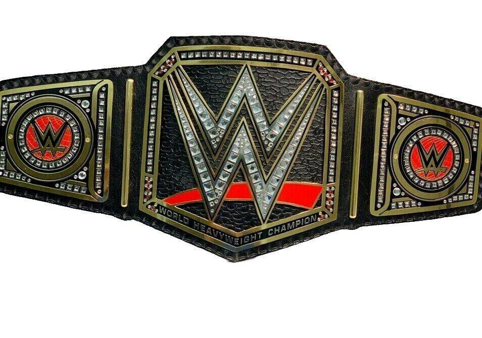 WWE World Heavyweight Wrestling Championship Title Belt Replica Championship Belt WWF Belt