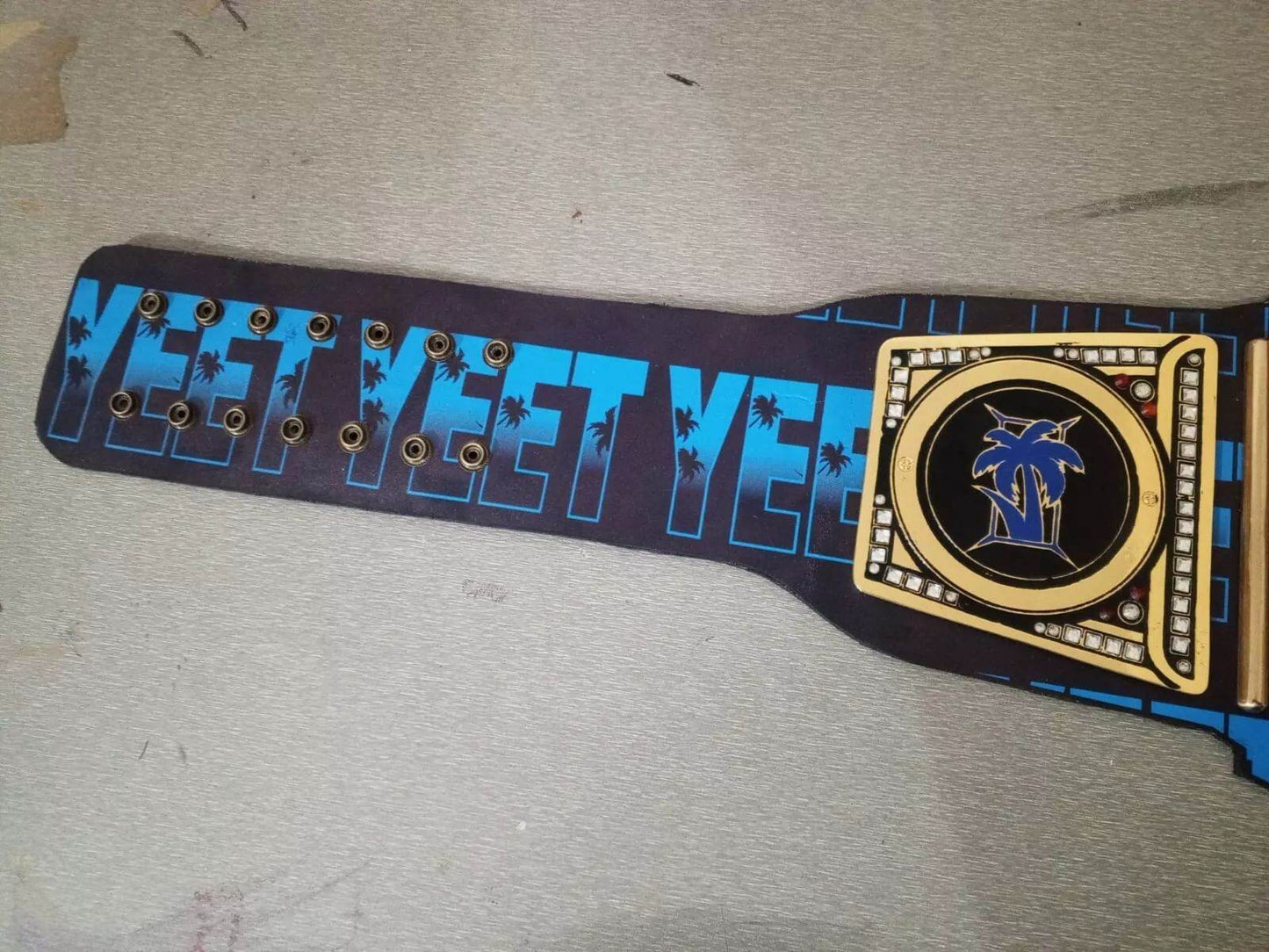 WWE Jey Uso YEET Championship Replica Title Belt Championship Belt WWF Belt