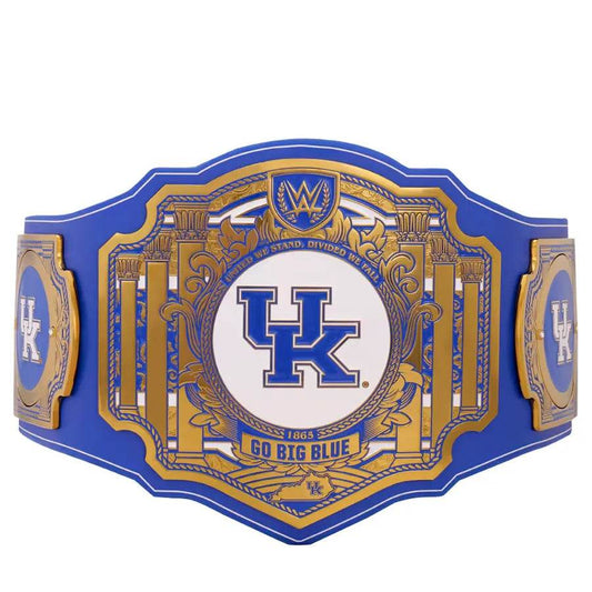 WWE Kentucky Wildcats College Legacy Championship Title Belt Championship Belt WWF Belt