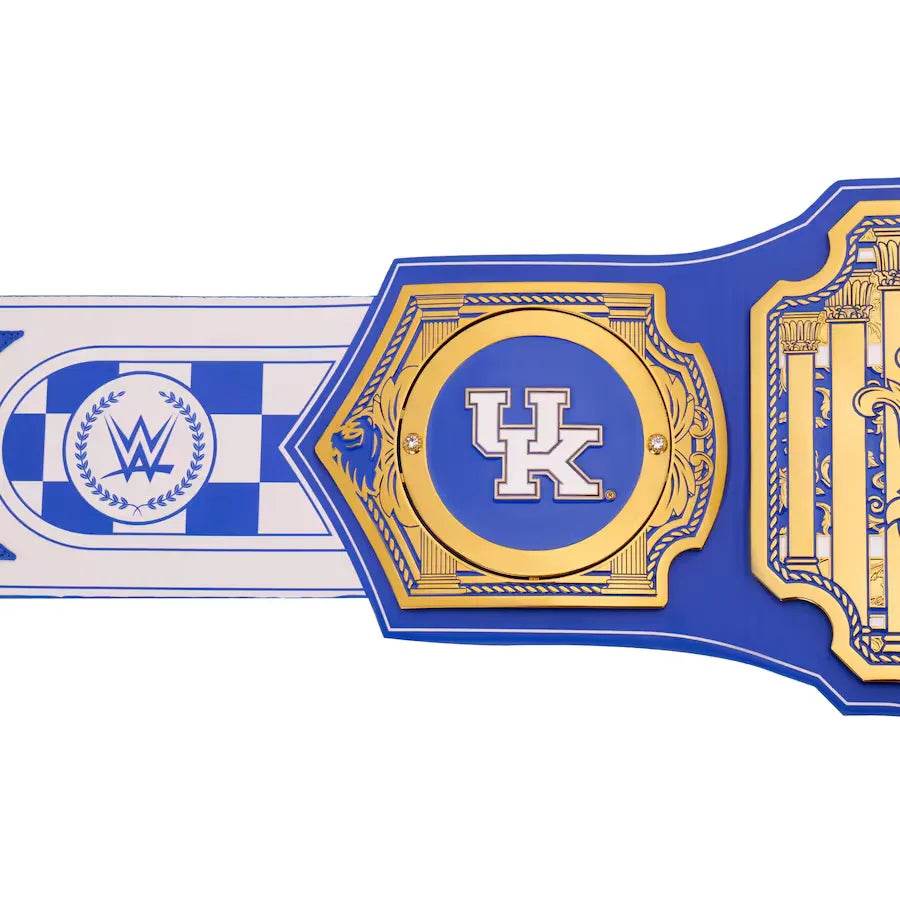 WWE Kentucky Wildcats College Legacy Championship Title Belt Championship Belt WWF Belt