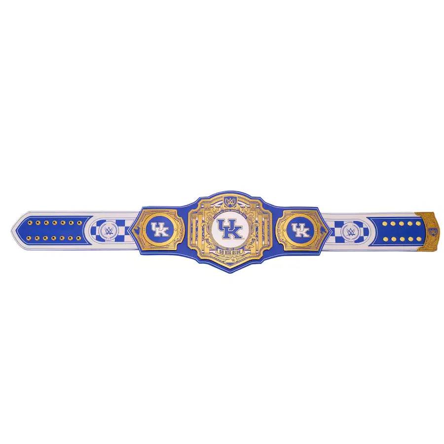 WWE Kentucky Wildcats College Legacy Championship Title Belt Championship Belt WWF Belt