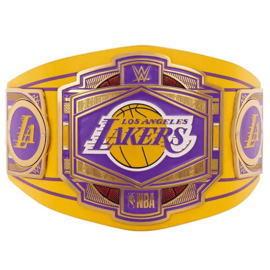 WWE Los Angeles Lakers NBA Legacy Championship Title Belt Championship Belt WWF Belt