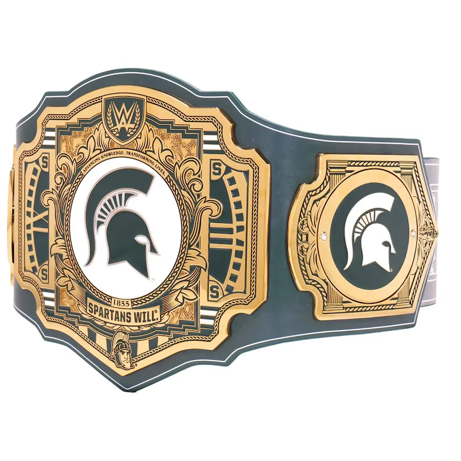 wwe-michigan-state-spartans-legacy-championship-title-belt