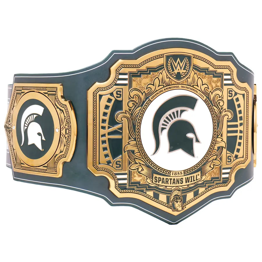 wwe-michigan-state-spartans-legacy-championship-title-belt