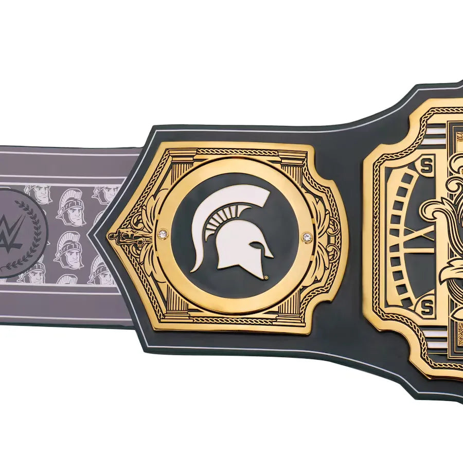 wwe-michigan-state-spartans-legacy-championship-title-belt