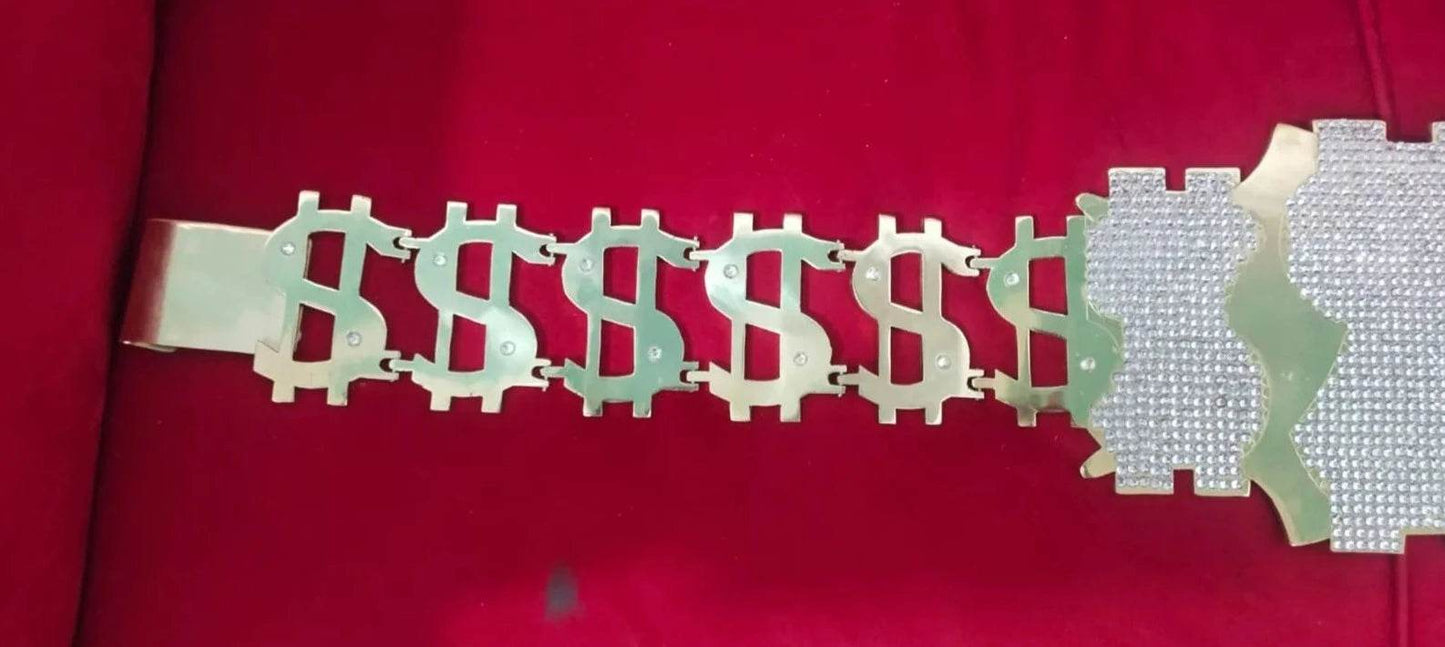 WWE Million Dollar Ted DiBiase Championship Title Belt Championship Belt WWF Belt