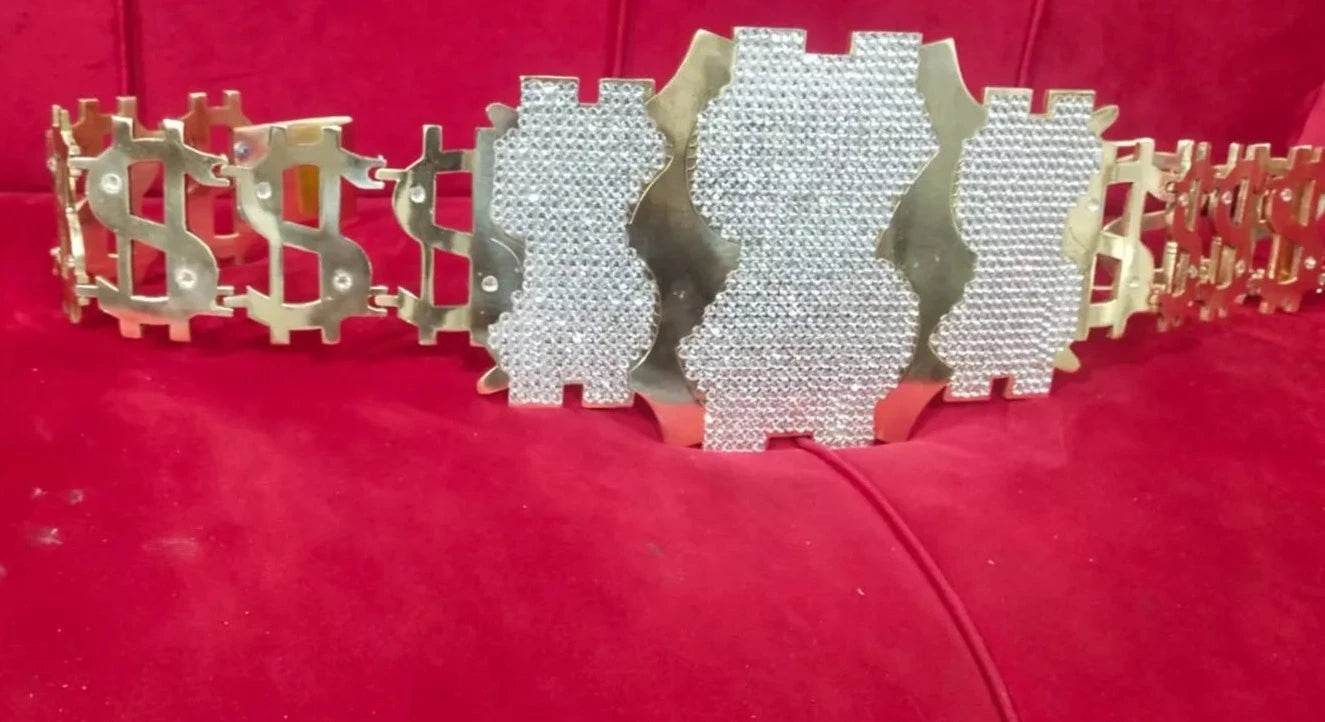 WWE Million Dollar Ted DiBiase Championship Title Belt Championship Belt WWF Belt